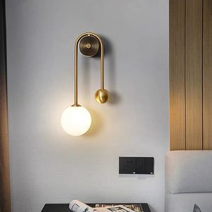 Light Luxury All Copper Wall lamps