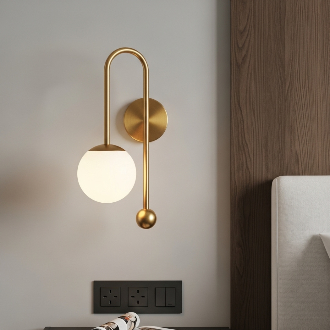 Light Luxury All Copper Wall lamps