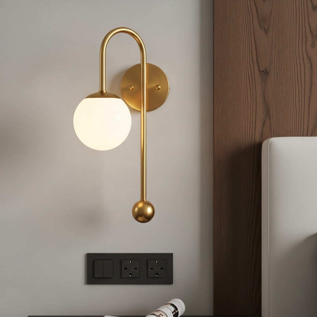 Light Luxury All Copper Wall lamps