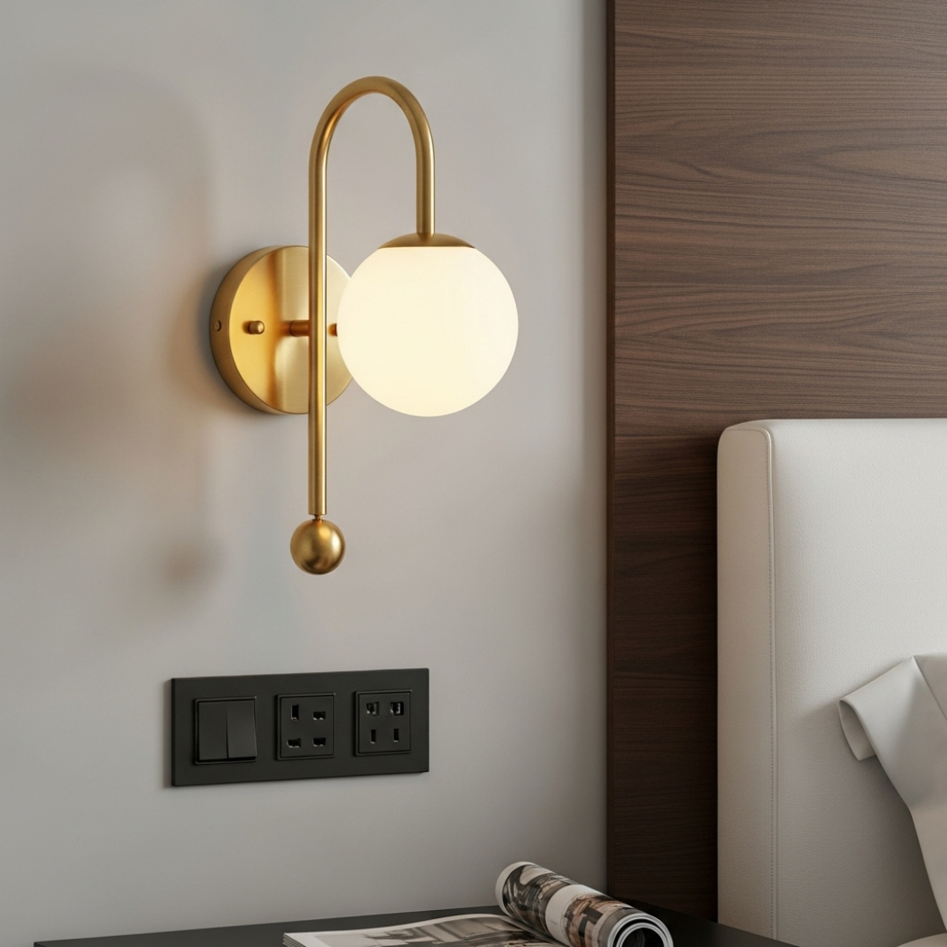 Light Luxury All Copper Wall lamps